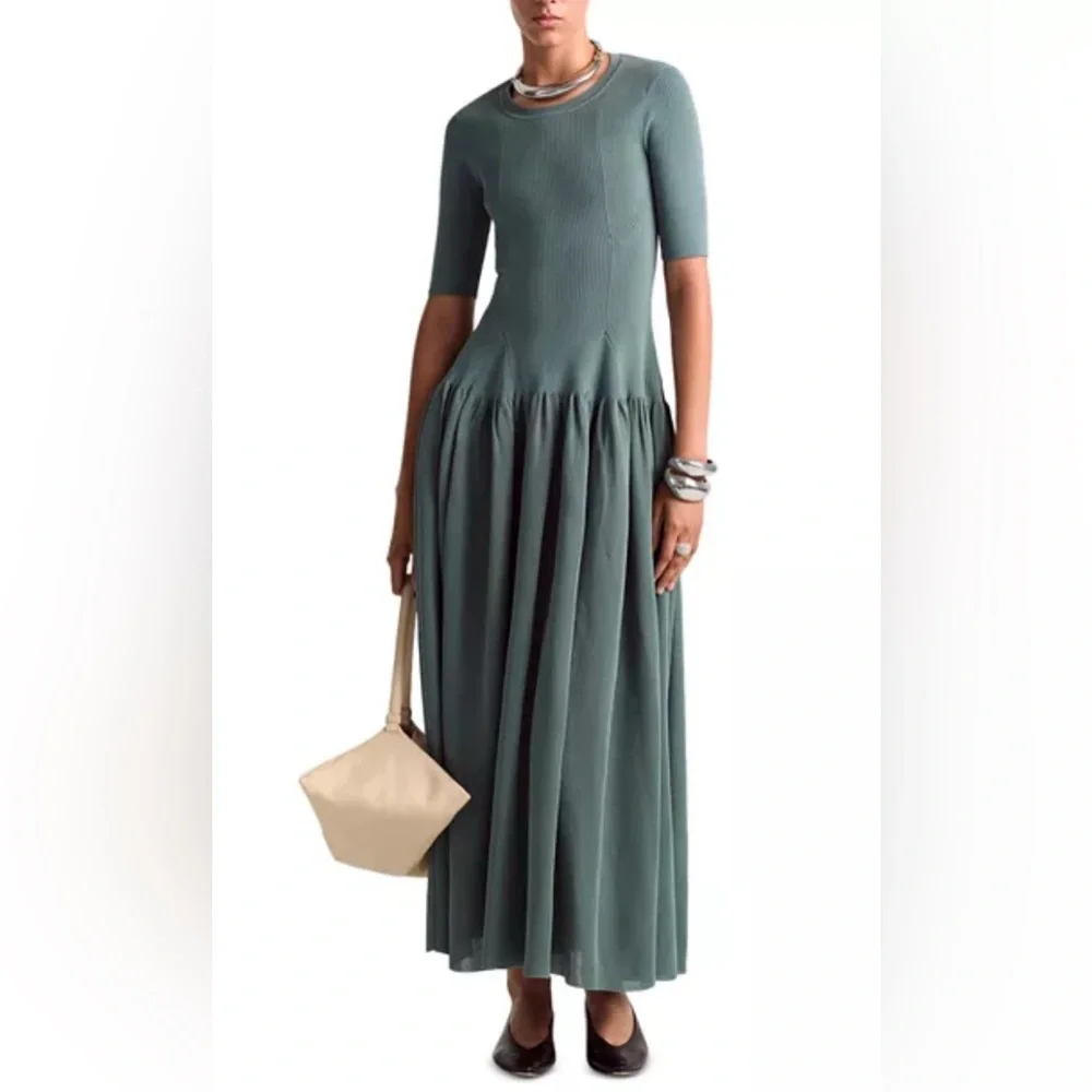 ALTUZARRA Maisie Stretch-Knit Dress
STORM CLOUD size L - Picture 2 of 16